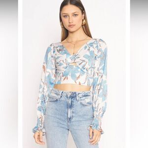 4si3nna Kaylin Floral Top